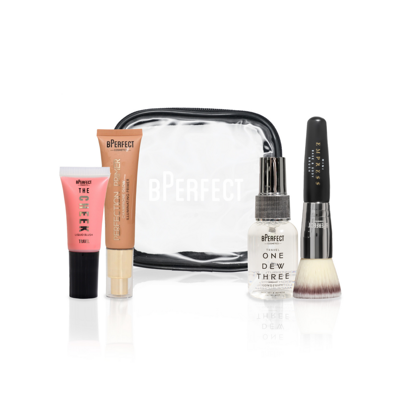 Jet, Set, GLOW Travel Bundle - BPerfect Cosmetics